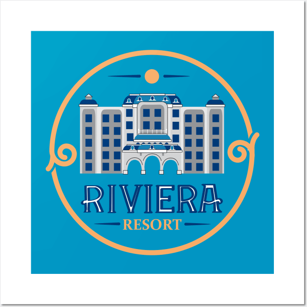 Riviera Resort Wall Art by Lunamis